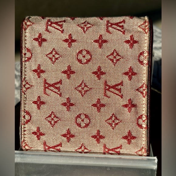 Louis Vuitton Mini Lin Pink Denim Wallet - Picture 5 of 17